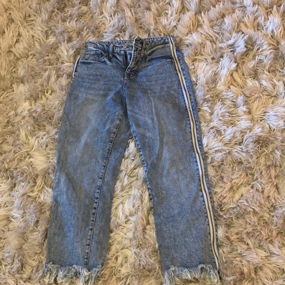 Target Zip Jeans
